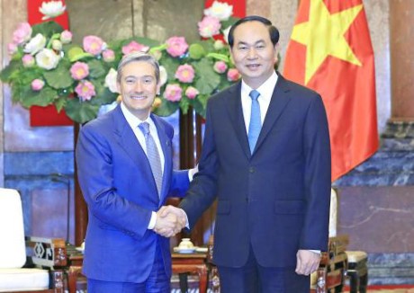 Presidente vietnamita se reúne con ministros de Comercio de Canadá e Indonesia - ảnh 1