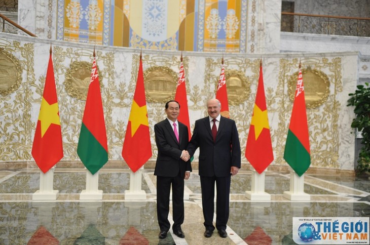 Refuerzan Vietnam y Bielorrusia relaciones económicas y comerciales bilaterales - ảnh 1