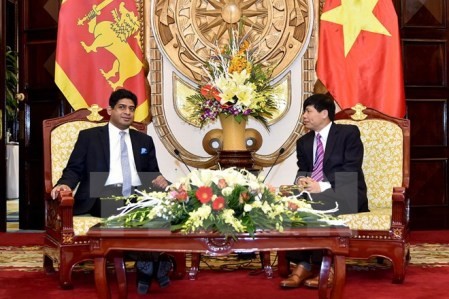 Vietnam y Sri Lanka fortalecen nexos - ảnh 1