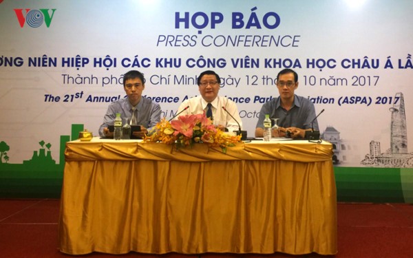 Vietnam acoge la 21 Conferencia de la Asociación Asiática de Parques Científicos - ảnh 1