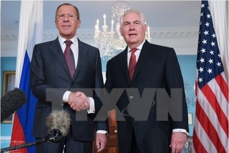 Cancilleres de Rusia y Estados Unidos discuten sobre Irán y Corea del Norte  - ảnh 1