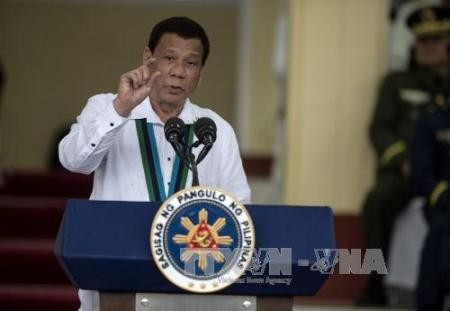 Presidente filipino llama a una cooperación más fuerte contra el Estado Islámico - ảnh 1