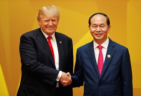 Washington publica un comunicado oficial sobre la visita del presidente Donald Trump a Vietnam - ảnh 1