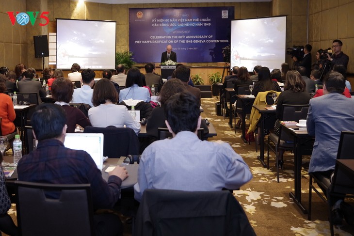 Vietnam impulsa implementación de convenios de Ginebra sobre Derecho Internacional Humanitario - ảnh 1