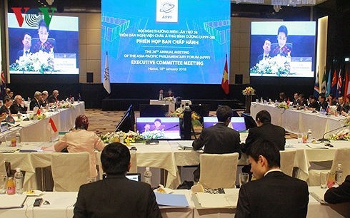 Inauguran en Hanói la 26 Reunión Anual del Foro Parlamentario de Asia-Pacífico - ảnh 1