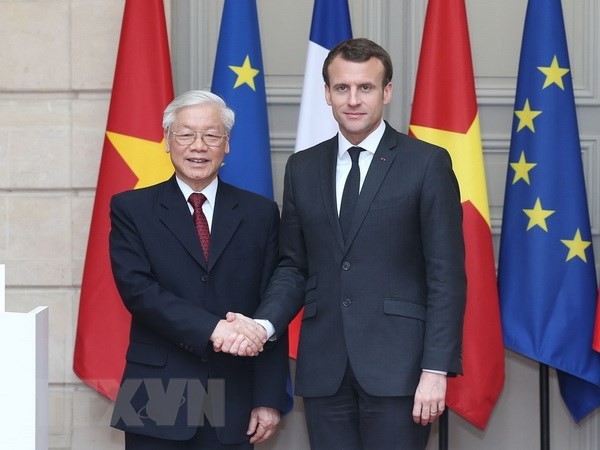 Resaltan logros de las visitas del líder partidista vietnamita a Cuba y Francia  - ảnh 2