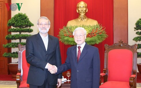 Líder vietnamita reafirma voluntad nacional de fortalecer lazos con Irán - ảnh 1