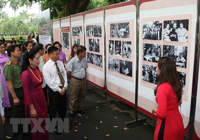 Resaltan los valores patrimoniales de la casa sobre pilotes del presidente Ho Chi Minh en Hanói  - ảnh 1