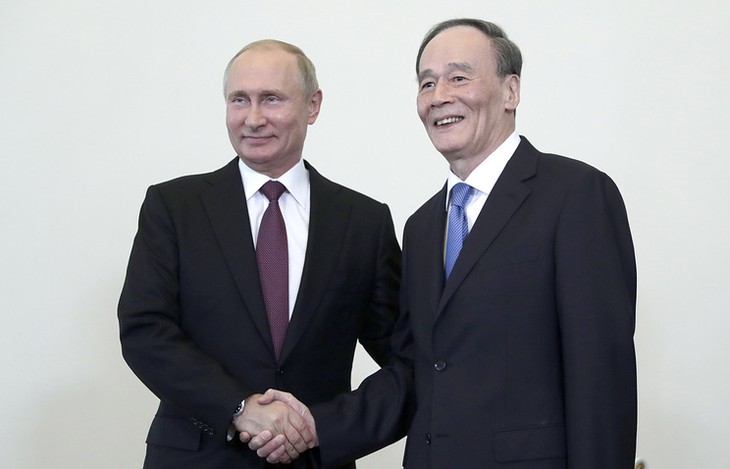Rusia y China acuerdan aumentar la cooperación en bien de sus países y el mundo  - ảnh 1