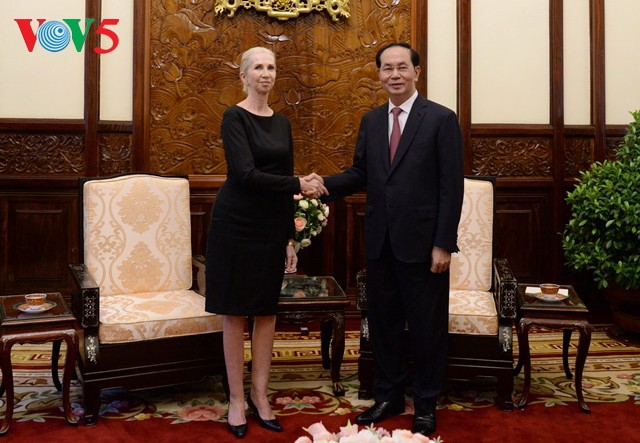 Presidente vietnamita recibe en Hanói a su homólogo de Nauru - ảnh 2