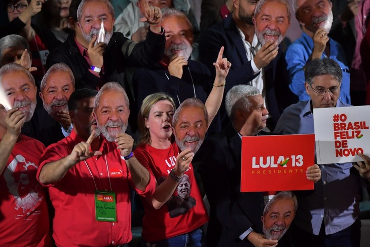 Oficializan la candidatura de Lula da Silva a la presidencia de Brasil pese a su condena - ảnh 1