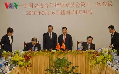 Celebran XI reunión del Comité Directivo de Cooperación  Vietnam-China - ảnh 1