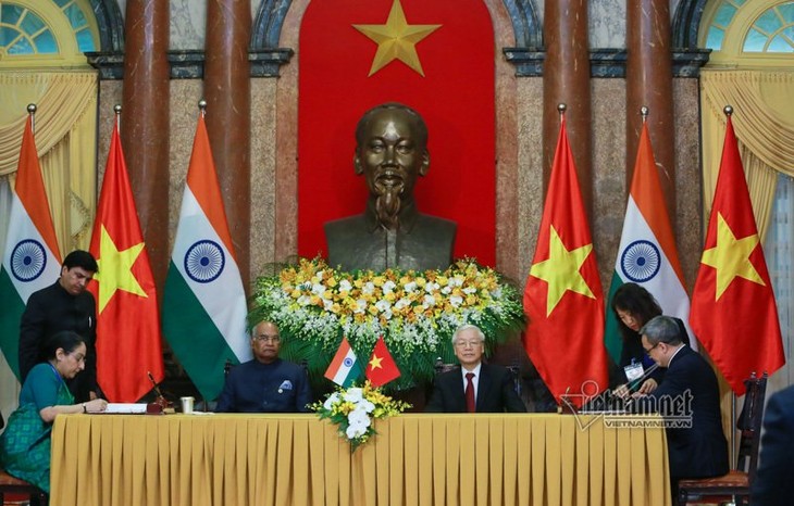 Ratifican interés de profundizar asociación estratégica bilateral Vietnam-India - ảnh 1