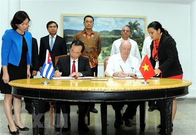  Vietnam y Cuba finalizan 36 sesión de su Comisión Intergubernamental - ảnh 1
