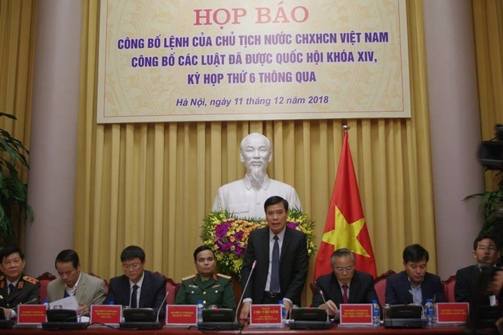 Publican nueve leyes recién aprobadas por el Parlamento vietnamita - ảnh 1