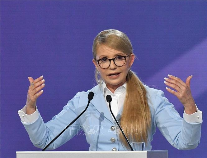 Yulia Tymoshenko, candidata a la presidencia de Ucrania - ảnh 1