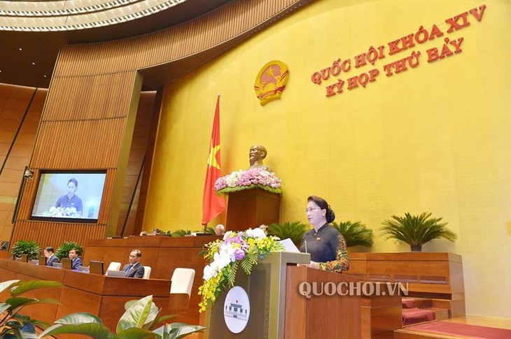 Asamblea Nacional de Vietnam concluye séptimo período de sesiones - ảnh 1