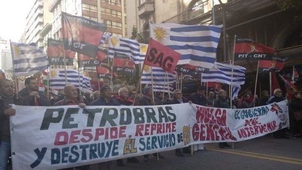 Inicia en Uruguay paro general en defensa de trabajadores - ảnh 1