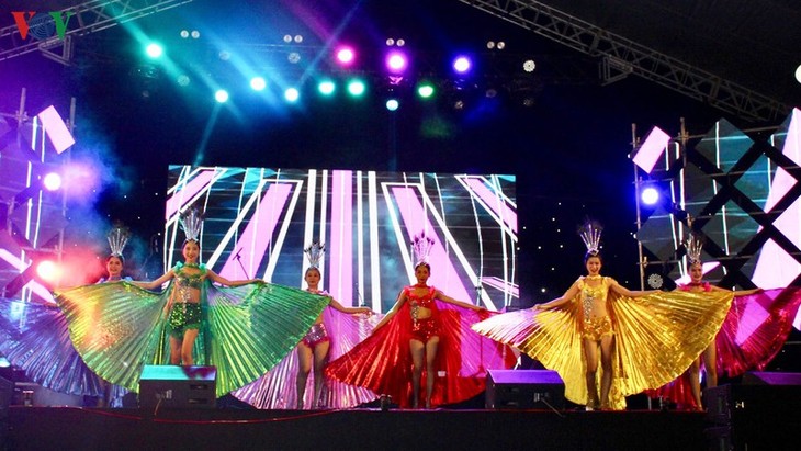 Ofrecen espectáculo musical en saludo al Año Nuevo 2020 en ciudad de Da Nang - ảnh 1