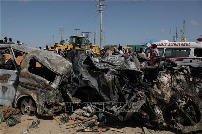 Condenan enérgicamente atentado sangriento en Somalia - ảnh 1