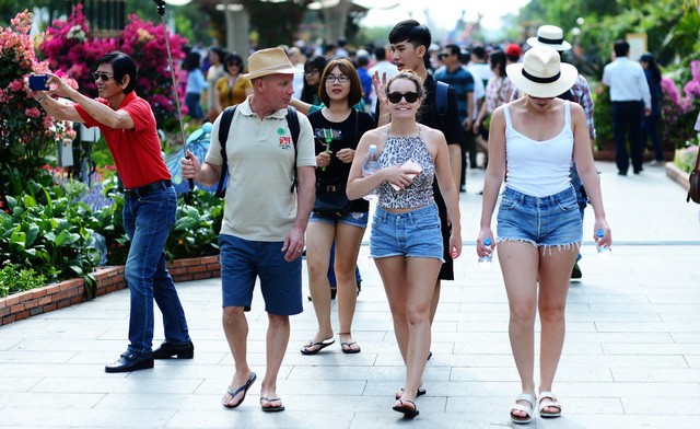 Aumenta turismo internacional en Vietnam en los primeros meses de 2020 - ảnh 1