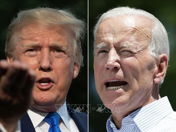 Donald Trump y Joe Biden en estrecha pugna en encuesta preelectoral - ảnh 1
