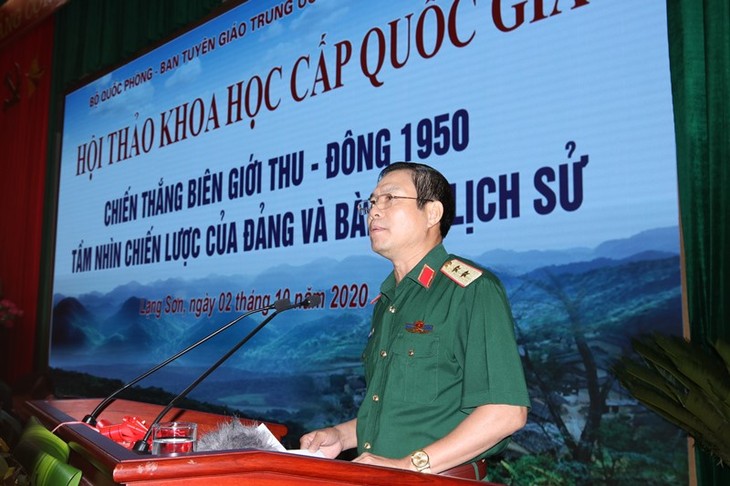 Recuerdan en Vietnam el significado de la victoria militar en 1950 - ảnh 1