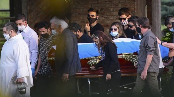Funeral de Maradona se lleva a cabo de forma íntima - ảnh 1