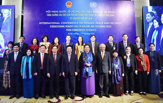 Conferencia Internacional sobre Mujer, Paz y Seguridad urge colocar a las féminas en el centro - ảnh 1