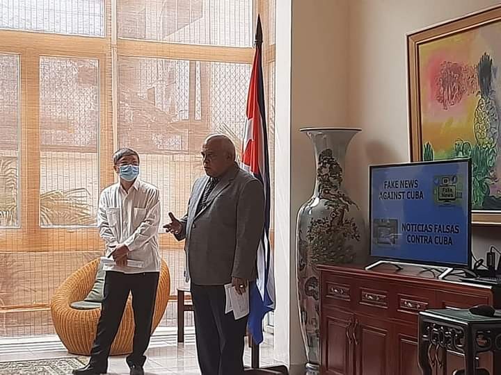 Embajada cubana en Hanói informa sobre los sucesos del 11 de julio  - ảnh 1