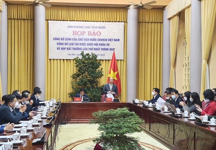 Publican la orden del presidente vietnamita sobre ley recién aprobada - ảnh 1