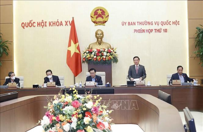 Prosigue la reunión del Comité Permanente del Parlamento vietnamita - ảnh 1