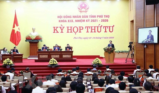 Líder parlamentario asiste a reunión del Consejo Popular de Phu Tho - ảnh 1