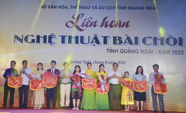 Festival de Bai choi de Quang Ngai comprometido a enaltecer los valores del arte tradicional - ảnh 1