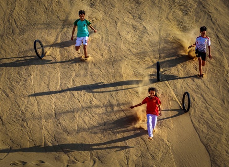 La belleza de las dunas de arena de Nam Cuong, Ninh Thuan - ảnh 8