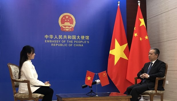 Embajador chino exalta gran apertura y vitalidad de economía vietnamita - ảnh 1