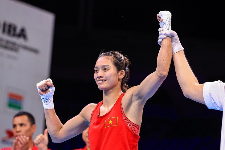 Nguyen Thi Tam estableció un hito histórico para el boxeo vietnamita - ảnh 1