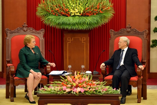 Bachelet asistirá a la conmemoración del 52 aniversario de relaciones diplomáticas Vietnam-Chile en Hanói - ảnh 1