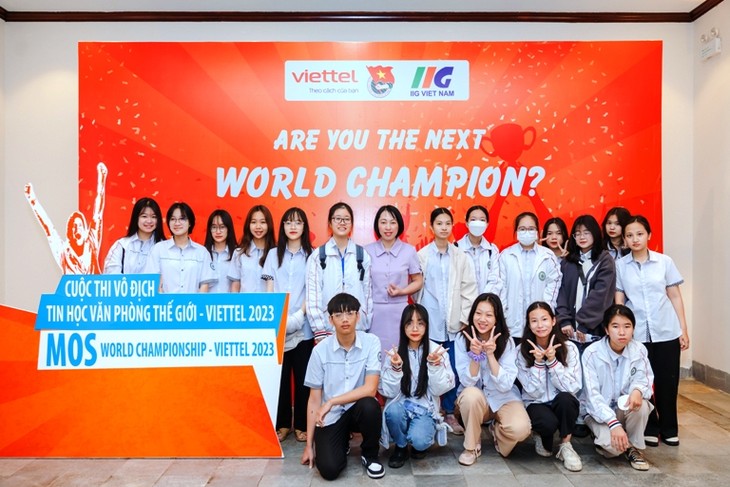 Inauguran Campeonato Mundial de Especialistas en Microsoft Office Viettel 2023 - ảnh 1