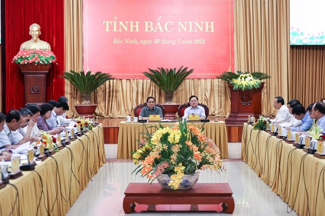 Piden a Bac Ninh trabajar al máximo para alcanzar las metas establecidas - ảnh 1