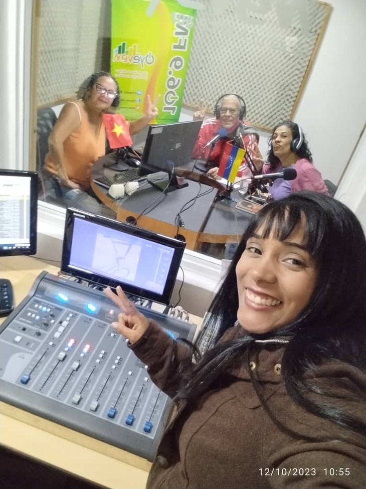 Un programa de radio que difunde el amor entre los pueblos de Vietnam y Venezuela - ảnh 2