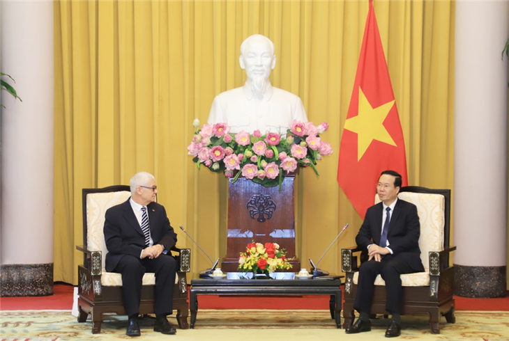 Presidente de Vietnam recibe al fiscal general de Hungría - ảnh 1