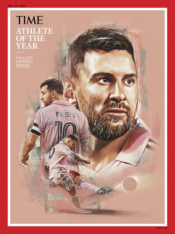 La revista Time elige a Messi el deportista del año - ảnh 1