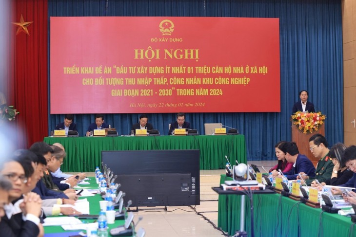 Vietnam despliega proyecto para construir viviendas sociales en 2024 - ảnh 1