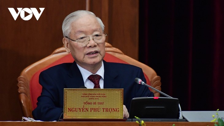 Inauguran IX Pleno del Comité Central del Partido Comunista de Vietnam - ảnh 2