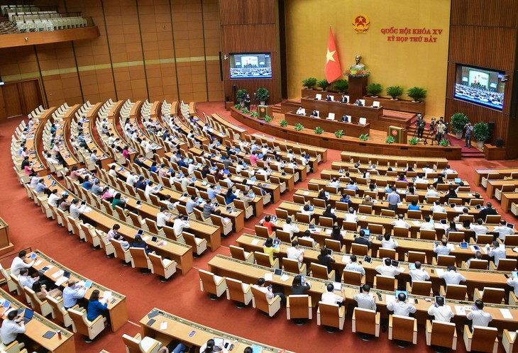 Parlamento vietnamita debate proyecto de modificación de leyes - ảnh 1