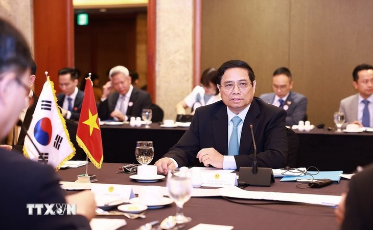 Premier vietnamita se reúne con expertos y científicos surcoreanos - ảnh 1