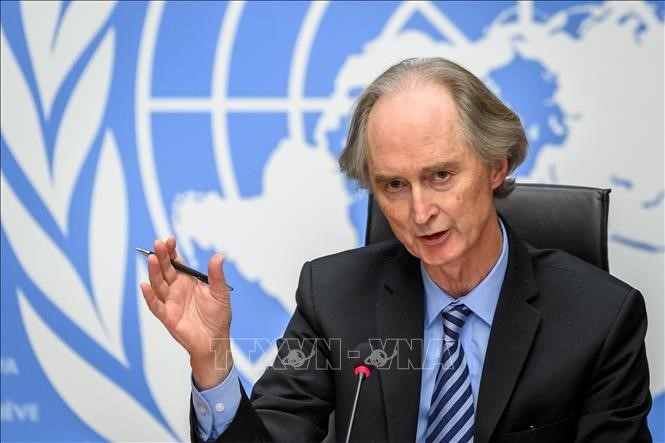 Syrie : L'envoyé spécial de l'ONU demande aux parties de faire des efforts dans les négociations - ảnh 1