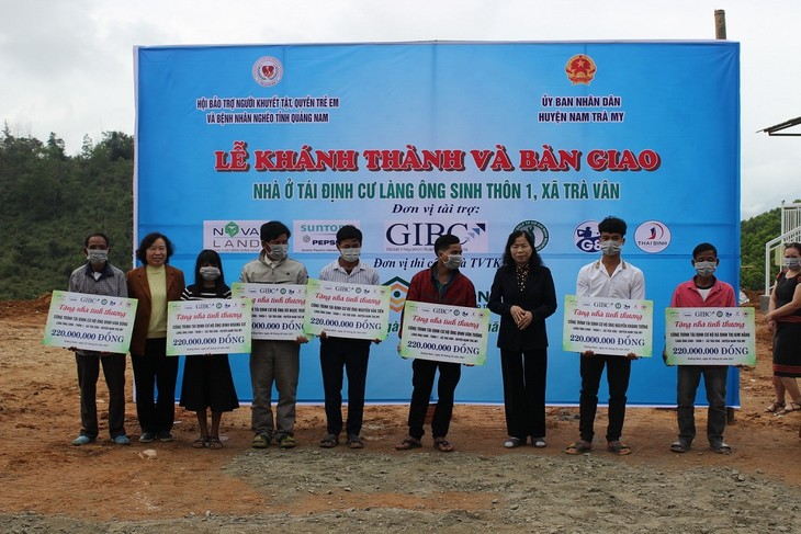 Têt : de nouveaux logements pour les sinistrés de Nam Trà My   - ảnh 1