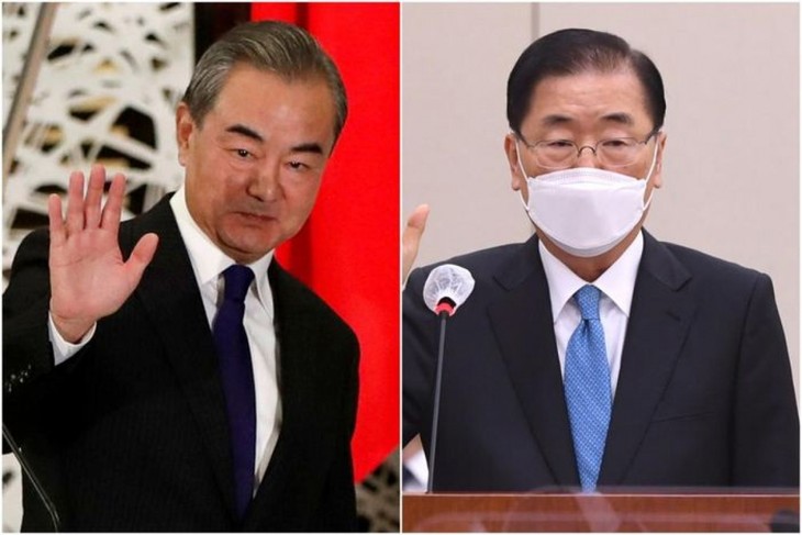 Les hauts diplomates coréens et chinois s'accordent pour promouvoir les échanges de haut niveau - ảnh 1